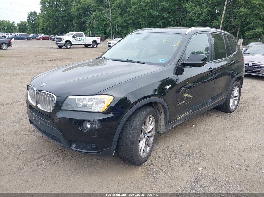 2013 BMW X3 VIN 5UXWX9C55D0A24853 IAAI salvage auction — NORMAL WEAR, Clear (Virginia), sold $1,225 on 2026-07-22 (photo 2)