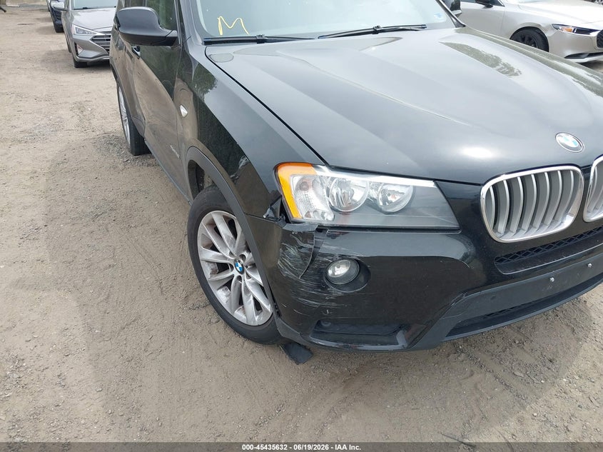 2013 BMW X3 VIN 5UXWX9C55D0A24853 IAAI salvage auction — NORMAL WEAR, Clear (Virginia), sold $1,225 on 2026-07-22 (photo 6)