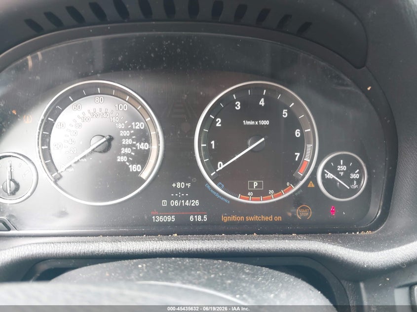 2013 BMW X3 VIN 5UXWX9C55D0A24853 IAAI salvage auction — NORMAL WEAR, Clear (Virginia), sold $1,225 on 2026-07-22 (photo 7)
