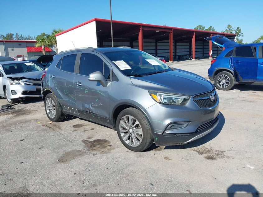 2019 Buick Encore VIN KL4CJASB7KB822312 IAAI salvage auction — RIGHT SIDE, Rebuildable (Florida), sold $2,000 on 2026-07-06 (photo 1)
