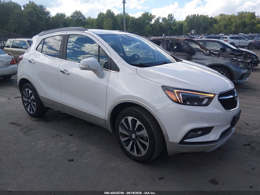 2018 Buick Encore VIN KL4CJHSB8JB625933 IAAI salvage auction — LEFT SIDE, Salvage Title, sold $3,550 on 2026-07-16 (photo 1)
