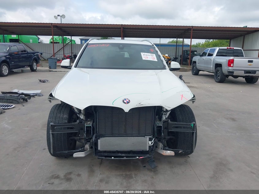 2022 BMW X5 VIN 5UXCR6C06N9L57105 IAAI salvage auction — Front End, Clear, sold $25,925 on 2026-08-26 (photo 6)