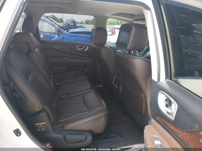 2014 Infiniti Qx60 VIN 5N1CL0MN8EC514058 IAAI salvage auction — NORMAL WEAR, Original (Texas), sold $1,975 on 2026-07-31 (photo 8)