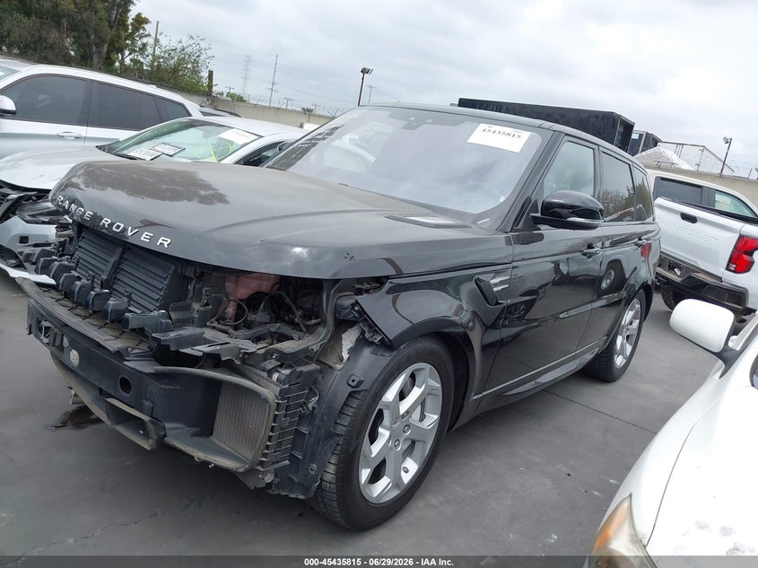 2018 Land rover Range rover sport VIN SALWR2RV7JA412902 IAAI salvage auction — FRONT END, Salvage Title, sold $11,900 on 2026-08-29 (photo 2)