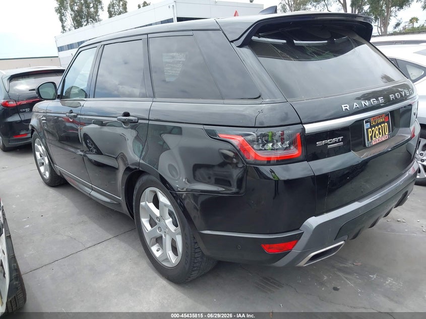 2018 Land rover Range rover sport VIN SALWR2RV7JA412902 IAAI salvage auction — FRONT END, Salvage Title, sold $11,900 on 2026-08-29 (photo 3)