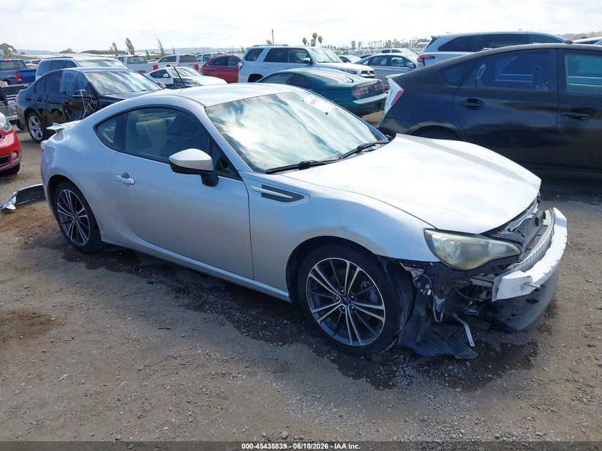 2013 Subaru Brz VIN JF1ZCAC18D1608458 IAAI salvage auction — NORMAL WEAR, Salvage (California), sold $1,325 on 2026-07-13 (photo 1)