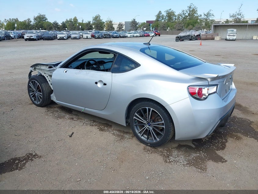 2013 Subaru Brz VIN JF1ZCAC18D1608458 IAAI salvage auction — NORMAL WEAR, Salvage (California), sold $1,325 on 2026-07-13 (photo 3)