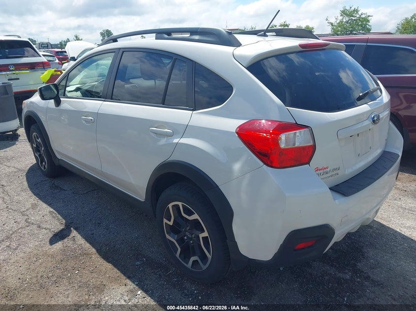 2016 Subaru Xv VIN JF2GPABC5G8343097 IAAI salvage auction — FRONT END, Clear (Michigan), sold $1,850 on 2026-07-30 (photo 3)