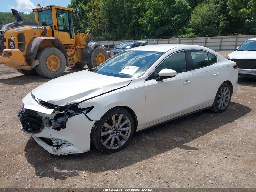 2021 Mazda 3 VIN JM1BPABL4M1325560 IAAI salvage auction — FRONT END, Salvage Title, sold $3,875 on 2026-07-29 (photo 2)