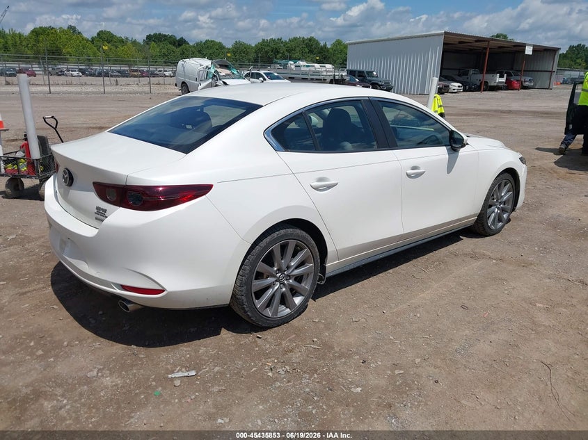 2021 Mazda 3 VIN JM1BPABL4M1325560 IAAI salvage auction — FRONT END, Salvage Title, sold $3,875 on 2026-07-29 (photo 4)