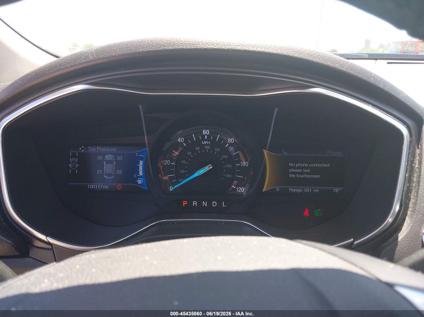 2017 Ford Fusion VIN 3FA6P0SU0HR209648 IAAI salvage auction — FRONT & REAR, Junk Bill Of Sale Mv2459 (Wisconsin), sold $1,400 on 2026-07-10 (photo 7)