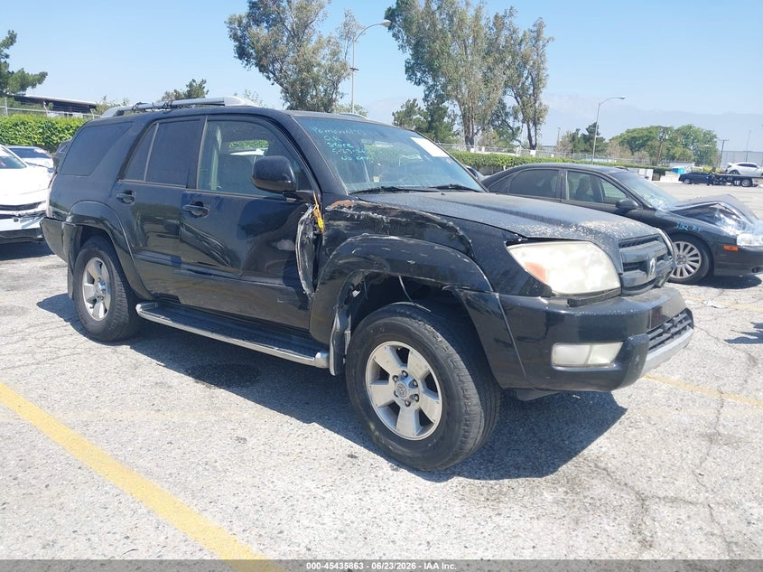 2004 Toyota 4runner VIN JTEZU17R348019022 IAAI salvage auction — RIGHT REAR, Salvage (California), sold $1,900 on 2026-07-14 (photo 1)
