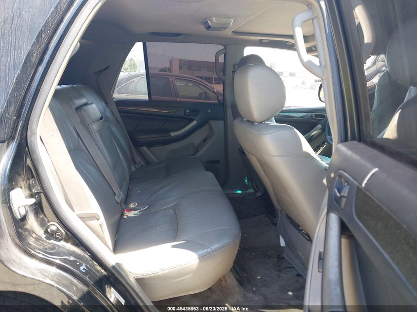 2004 Toyota 4runner VIN JTEZU17R348019022 IAAI salvage auction — RIGHT REAR, Salvage (California), sold $1,900 on 2026-07-14 (photo 8)
