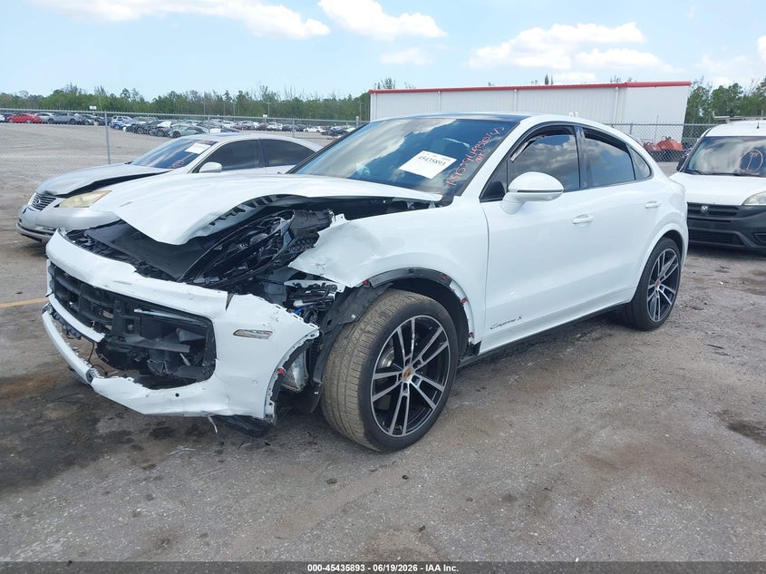 2025 Porsche Cayenne coupe VIN WP1BL2AY1SDA39559 IAAI salvage auction — FRONT END, Salvage Title, sold $25 on 2026-07-27 (photo 2)