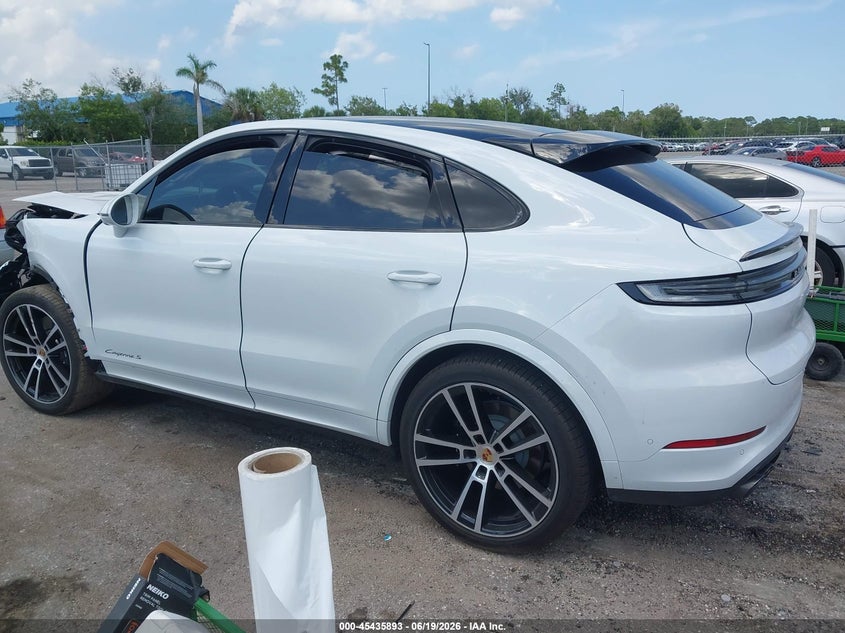 2025 Porsche Cayenne coupe VIN WP1BL2AY1SDA39559 IAAI salvage auction — FRONT END, Salvage Title, sold $25 on 2026-07-27 (photo 3)
