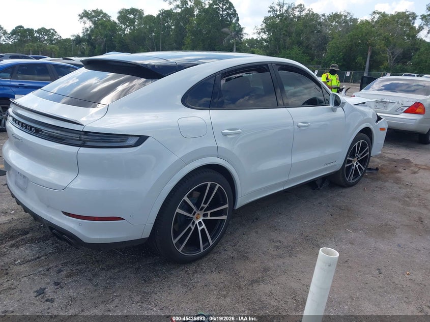 2025 Porsche Cayenne coupe VIN WP1BL2AY1SDA39559 IAAI salvage auction — FRONT END, Salvage Title, sold $25 on 2026-07-27 (photo 4)