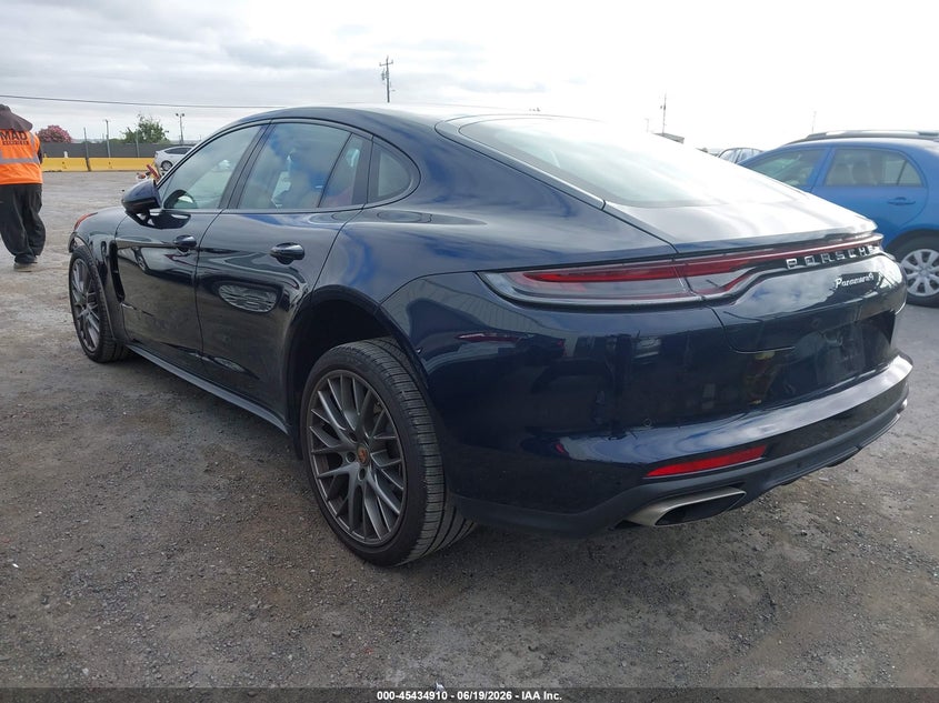 2021 Porsche Panamera VIN WP0AJ2A79ML114656 IAAI salvage auction — FRONT END, Salvage (California), sold $28,750 on 2026-07-09 (photo 3)