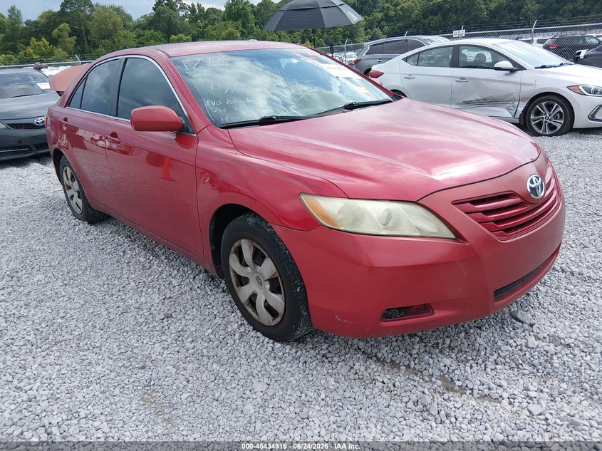 2007 Toyota Camry VIN 4T1BE46KX7U179785 IAAI salvage auction — REAR END, Nrc Lienholder Repossession Paperwork (Alabama), sold $250 on 2026-07-20 (photo 1)