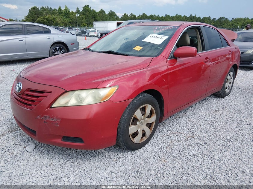 2007 Toyota Camry VIN 4T1BE46KX7U179785 IAAI salvage auction — REAR END, Nrc Lienholder Repossession Paperwork (Alabama), sold $250 on 2026-07-20 (photo 2)