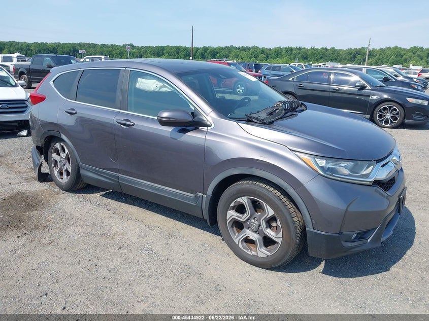 2018 Honda Cr-v VIN 7FARW2H8XJE089790 IAAI salvage auction — RIGHT REAR, Salvage Title, sold $7,200 on 2026-07-30 (photo 1)