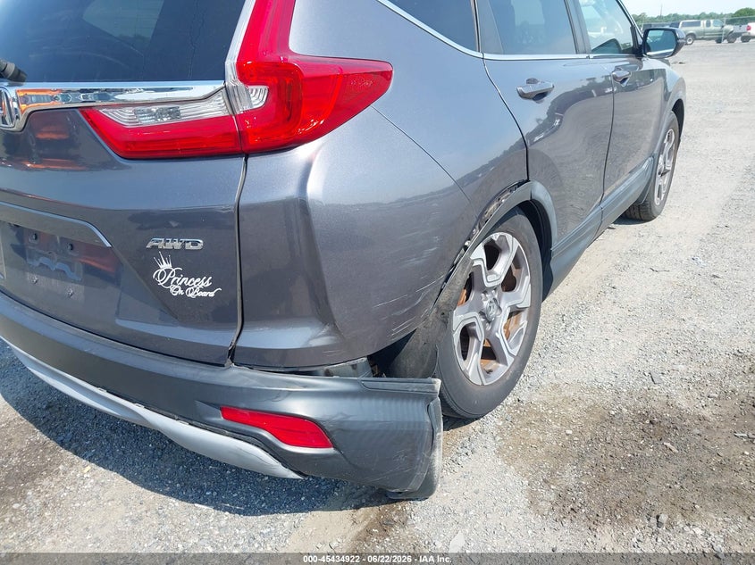 2018 Honda Cr-v VIN 7FARW2H8XJE089790 IAAI salvage auction — RIGHT REAR, Salvage Title, sold $7,200 on 2026-07-30 (photo 6)