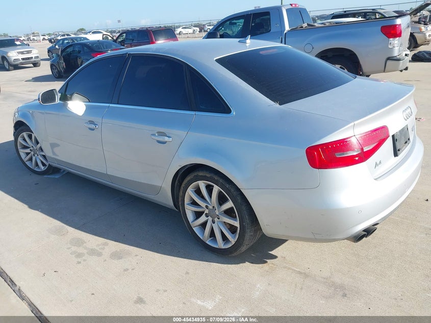 2013 Audi A4 VIN WAUFFAFL6DN006326 IAAI salvage auction — REPOSSESSION, Nrc Lienholder Repossession Paperwork (Texas), sold $375 on 2026-07-24 (photo 3)