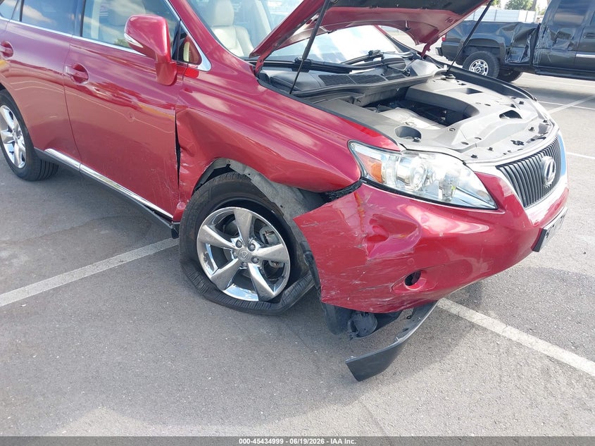 2012 Lexus Rx VIN JTJZK1BA0C2006139 IAAI salvage auction — RIGHT FRONT, Salvage (California), sold $4,075 on 2026-07-14 (photo 6)
