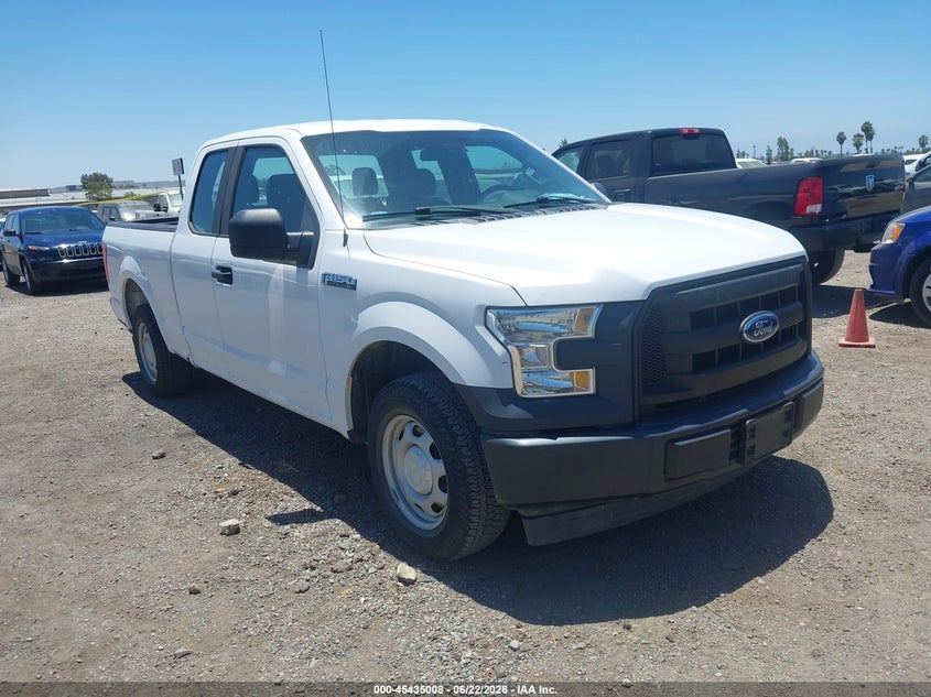 2017 Ford F-150 VIN 1FTEX1C87HKE26857 IAAI salvage auction — NORMAL WEAR, SF97 (California), sold $13,100 on 2026-07-28 (photo 6)