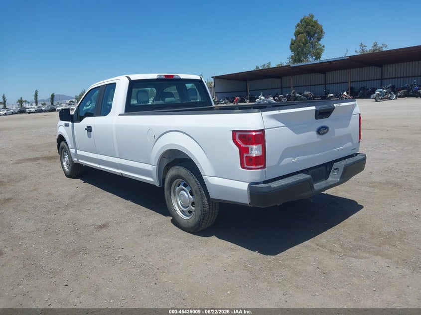 2018 Ford F-150 VIN 1FTEX1CP7JKE41064 IAAI salvage auction — NORMAL WEAR, SF97 (California), sold $17,000 on 2026-07-28 (photo 3)