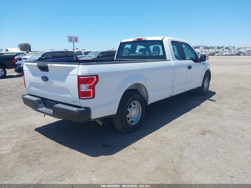 2018 Ford F-150 VIN 1FTEX1CP7JKE41064 IAAI salvage auction — NORMAL WEAR, SF97 (California), sold $17,000 on 2026-07-28 (photo 4)