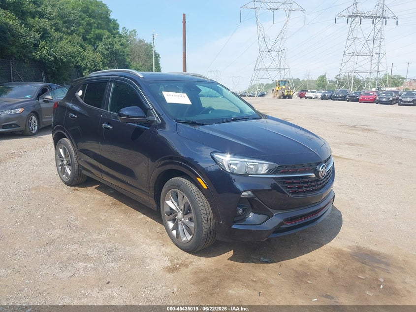 2021 Buick Encore gx VIN KL4MMESL4MB148408 IAAI salvage auction — UNKNOWN, Salvage Title, sold $7,600 on 2026-07-15 (photo 1)
