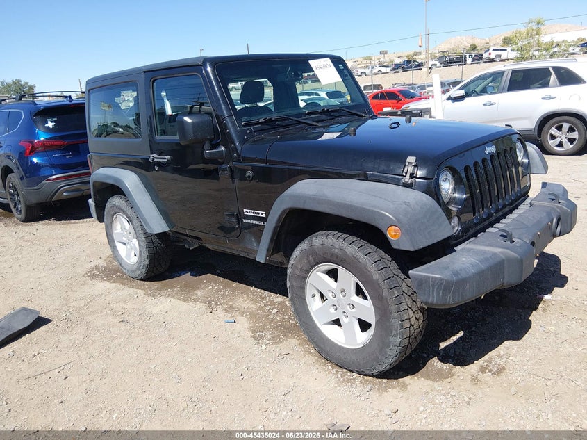2017 Jeep Wrangler / VIN 1C4AJWAG9HL644381 IAAI salvage auction — NORMAL WEAR, Clear (New Mexico), sold $8,575 on 2026-07-29 (photo 1)