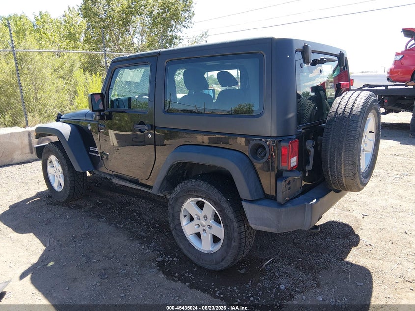 2017 Jeep Wrangler / VIN 1C4AJWAG9HL644381 IAAI salvage auction — NORMAL WEAR, Clear (New Mexico), sold $8,575 on 2026-07-29 (photo 3)