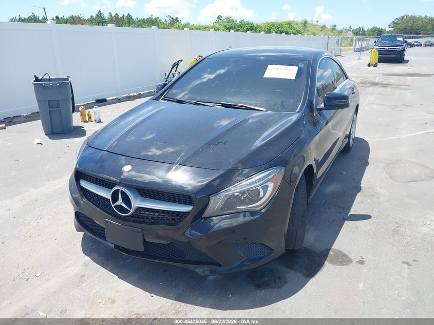 2016 Mercedes-benz VIN WDDSJ4EB8GN375290 IAAI salvage auction — RIGHT FRONT, Salvage Title, sold $825 on 2026-08-17 (photo 2)
