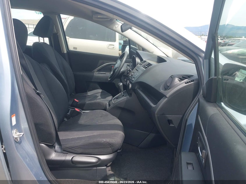 2012 Mazda 5 VIN JM1CW2BL0C0117354 IAAI salvage auction — RIGHT FRONT, Bill Of Sale (Washington), sold $325 on 2026-07-28 (photo 5)