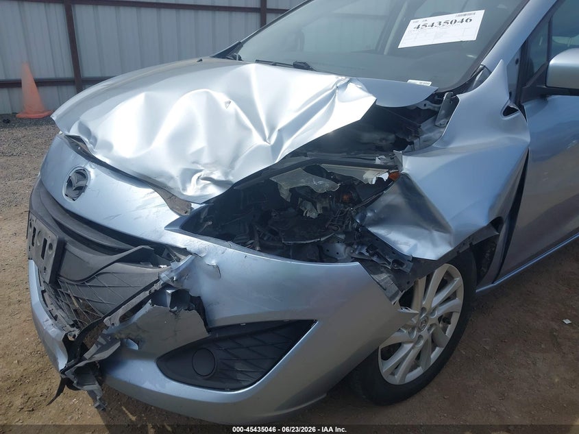 2012 Mazda 5 VIN JM1CW2BL0C0117354 IAAI salvage auction — RIGHT FRONT, Bill Of Sale (Washington), sold $325 on 2026-07-28 (photo 6)