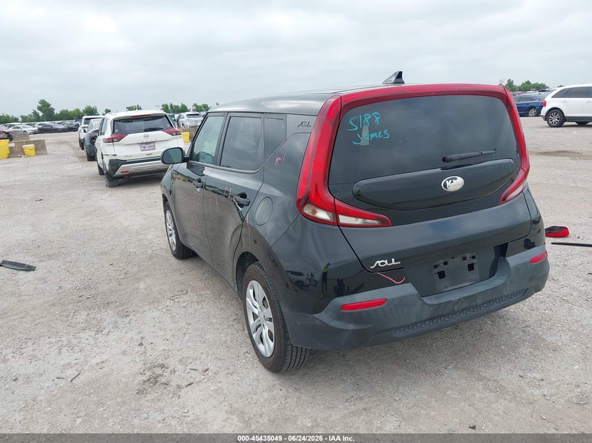 2020 Kia Soul VIN KNDJ23AU1L7706228 IAAI salvage auction — FRONT END, Salvage Title, sold $2,300 on 2026-08-02 (photo 3)