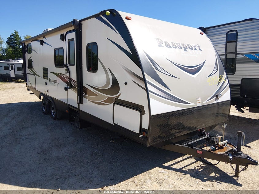 2017 Keystone rv Other VIN 4YDT26726HK417086 IAAI salvage auction — SIDE, Wait Title, sold $2,125 on 2026-09-23 (photo 1)
