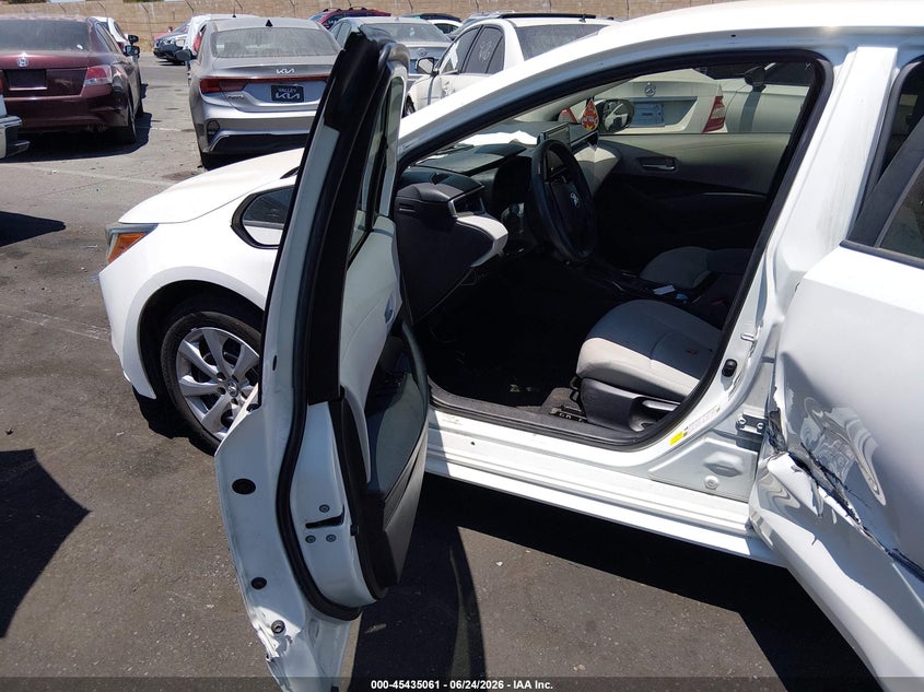 2021 Toyota Corolla VIN 5YFEPMAEXMP209342 IAAI salvage auction — LEFT SIDE, Salvage Title, sold $3,750 on 2026-07-26 (photo 5)