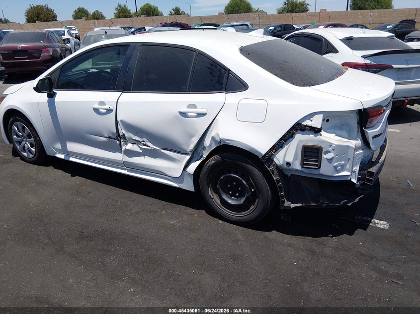 2021 Toyota Corolla VIN 5YFEPMAEXMP209342 IAAI salvage auction — LEFT SIDE, Salvage Title, sold $3,750 on 2026-07-26 (photo 6)