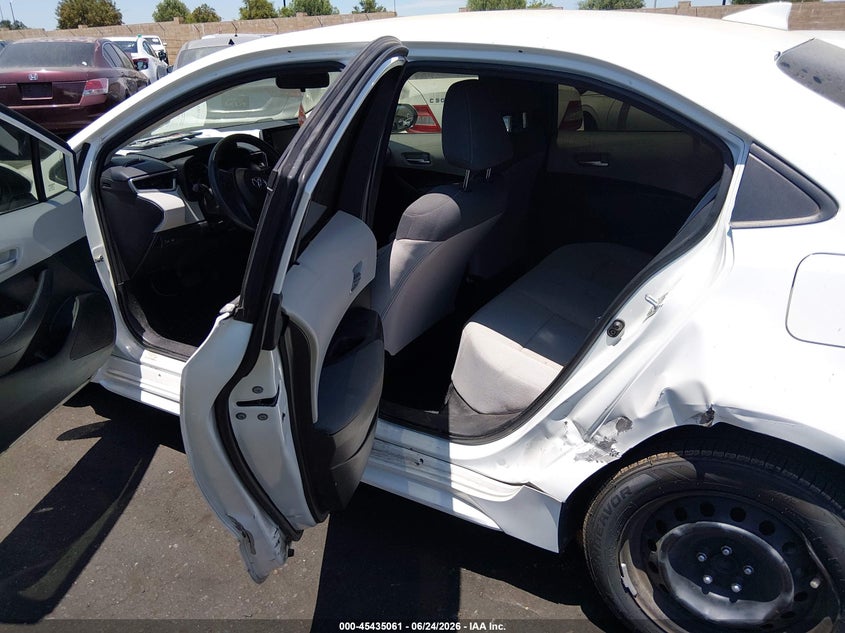 2021 Toyota Corolla VIN 5YFEPMAEXMP209342 IAAI salvage auction — LEFT SIDE, Salvage Title, sold $3,750 on 2026-07-26 (photo 8)