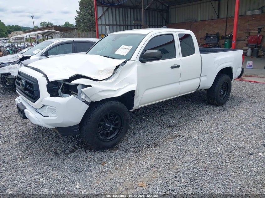 2020 Toyota Tacoma VIN 3TYSX5EN1LT003162 IAAI salvage auction — LEFT FRONT, Salvage (North Carolina), sold $9,200 on 2026-07-31 (photo 2)
