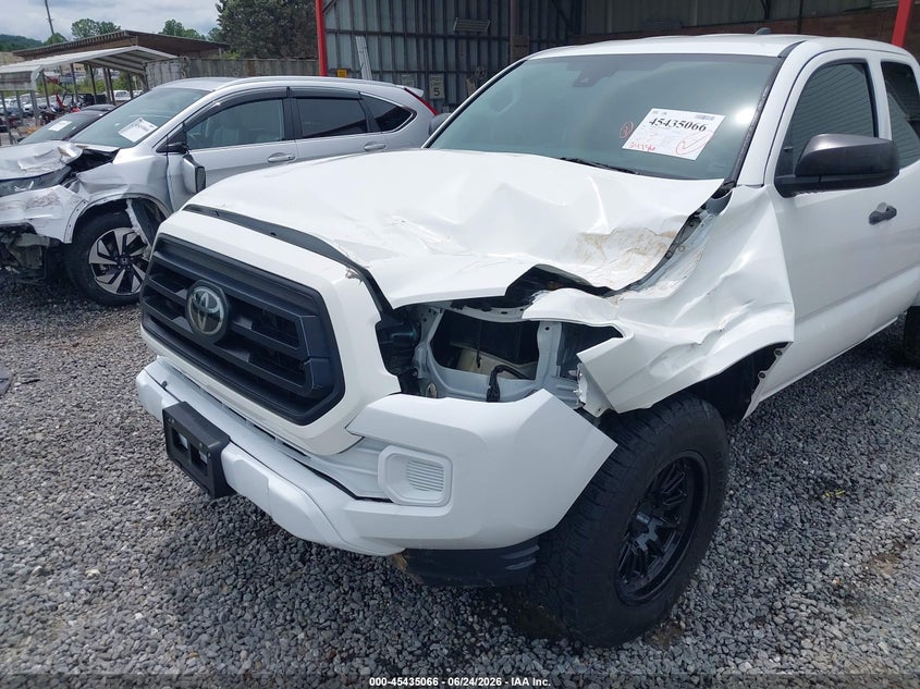 2020 Toyota Tacoma VIN 3TYSX5EN1LT003162 IAAI salvage auction — LEFT FRONT, Salvage (North Carolina), sold $9,200 on 2026-07-31 (photo 6)