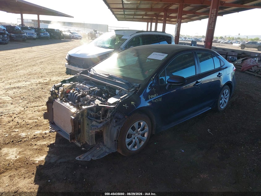 2021 Toyota Corolla VIN 5YFEPMAE8MP209968 IAAI salvage auction — FRONT END, Salvage (Arizona), sold $2,900 on 2026-07-28 (photo 2)