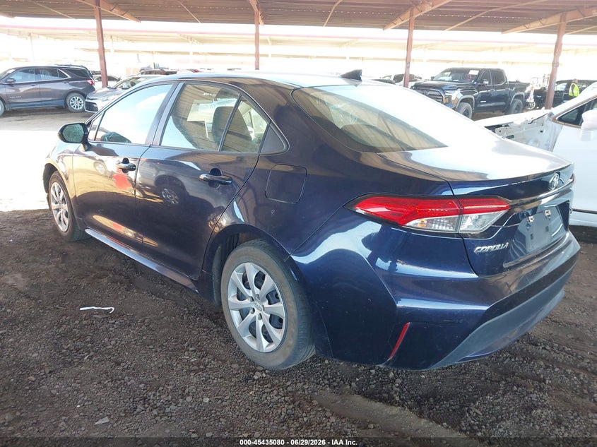 2021 Toyota Corolla VIN 5YFEPMAE8MP209968 IAAI salvage auction — FRONT END, Salvage (Arizona), sold $2,900 on 2026-07-28 (photo 3)