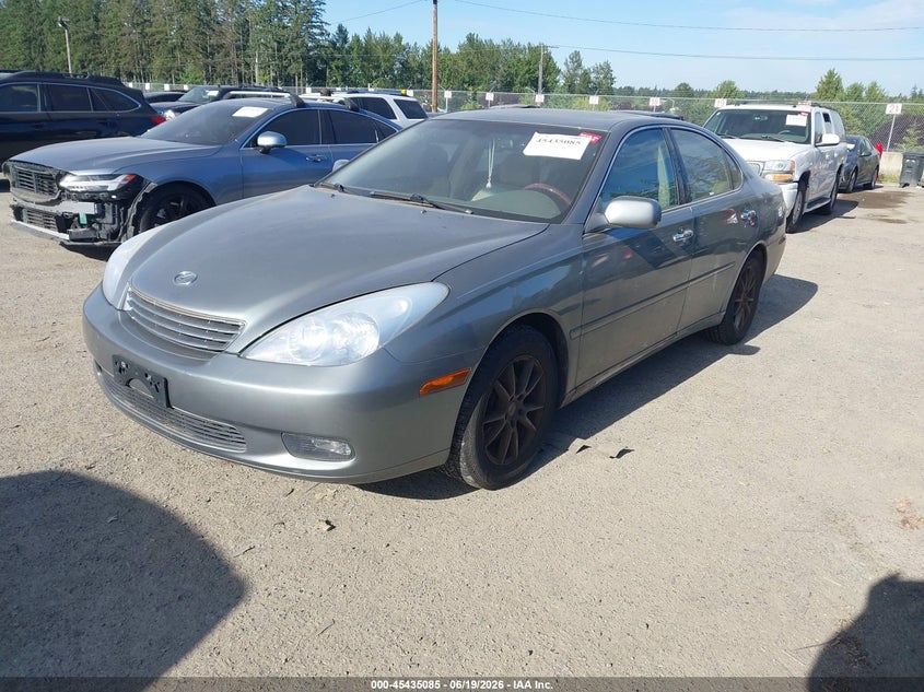2003 Lexus ES VIN JTHBF30G030137397 IAAI salvage auction — RIGHT FRONT, Clear (Washington), sold $375 on 2026-07-29 (photo 2)