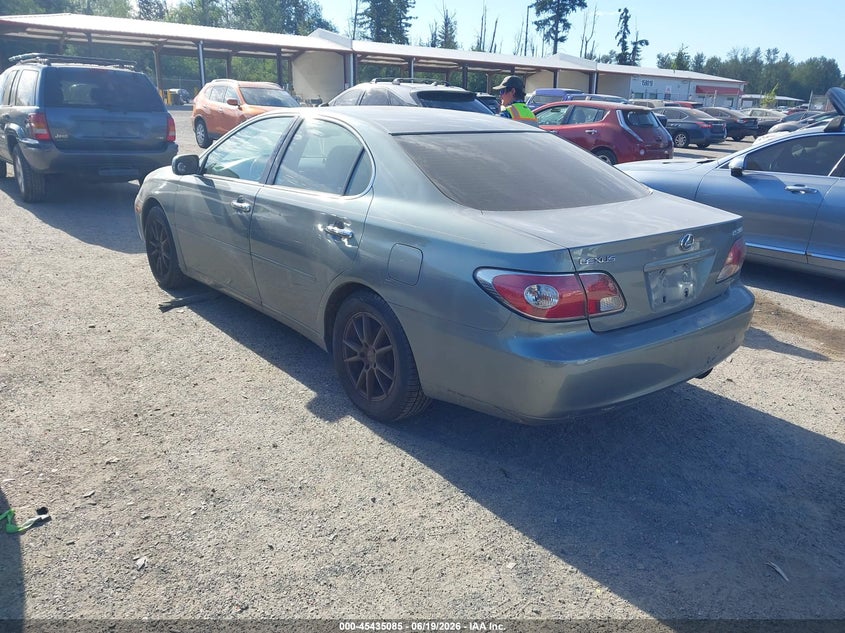 2003 Lexus ES VIN JTHBF30G030137397 IAAI salvage auction — RIGHT FRONT, Clear (Washington), sold $375 on 2026-07-29 (photo 3)