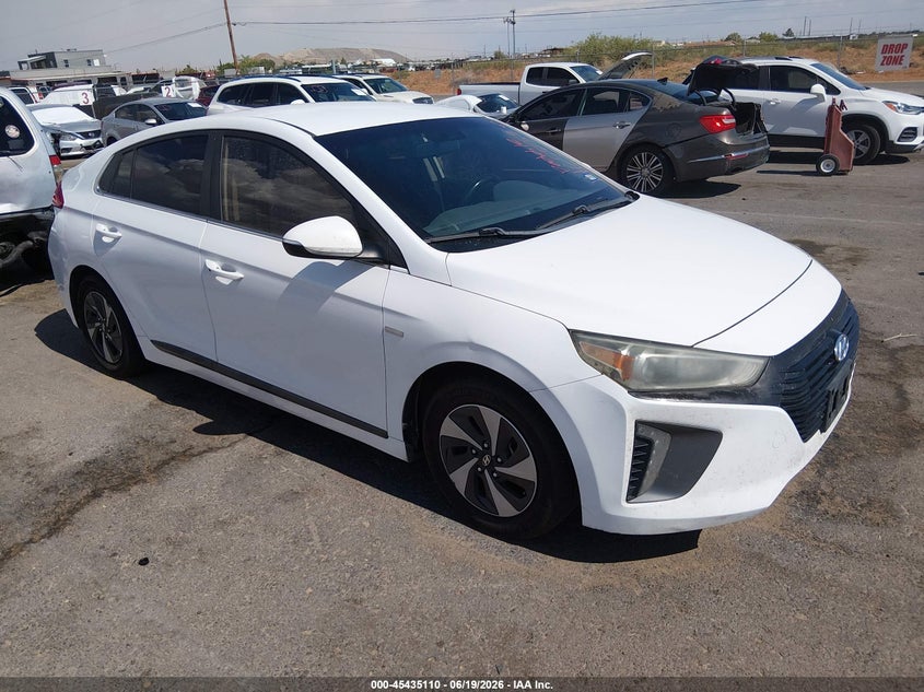 2017 Hyundai Ioniq VIN KMHC75LC6HU030664 IAAI salvage auction — NORMAL WEAR, Original (Texas), sold $700 on 2026-07-22 (photo 1)