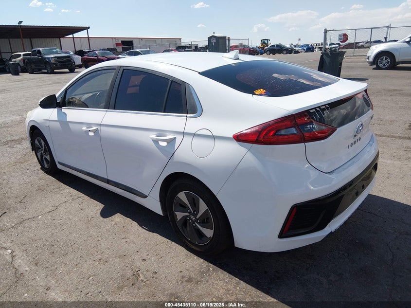 2017 Hyundai Ioniq VIN KMHC75LC6HU030664 IAAI salvage auction — NORMAL WEAR, Original (Texas), sold $700 on 2026-07-22 (photo 3)