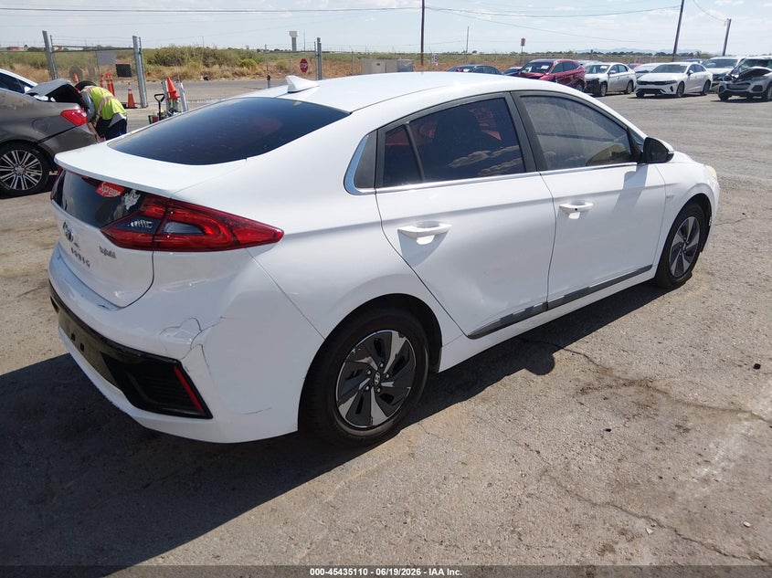 2017 Hyundai Ioniq VIN KMHC75LC6HU030664 IAAI salvage auction — NORMAL WEAR, Original (Texas), sold $700 on 2026-07-22 (photo 4)